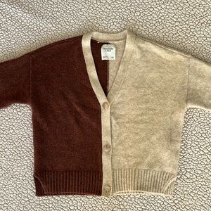 Abercrombie & Fitch Spliced Short Cardigan. Size S.